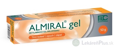 ALMIRAL gel gel (tuba Al) 1x50 g