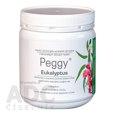 PEGGY GÉL eukalyptový 1x500 g