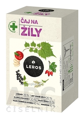 LEROS ČAJ NA ŽILY nálevové vrecká 20x2 g (40 g)