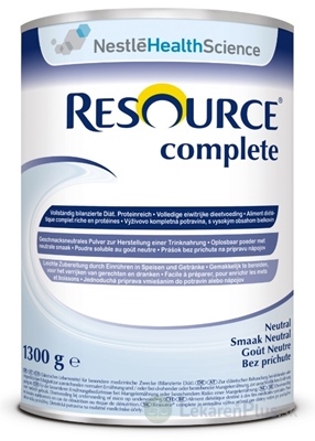 RESOURCE Complete Neutral plv (bez príchuti) 1x1300 g