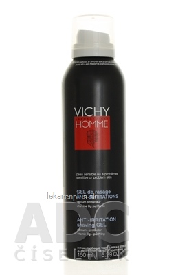 VICHY HOMME Gel de rasage anti-irritations gél na holenie (M6806701) 1x150 ml