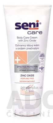 Seni Care Ochranný telový krém s oxidom zinočnatým 1x200 ml