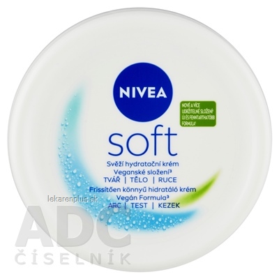 NIVEA SOFT KRÉM dóza 1x200 ml