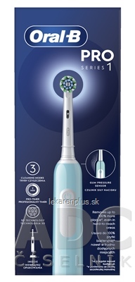 Oral-B PRO SERIES 1 Caribbean blue elektrická zubná kefka 1x1 ks