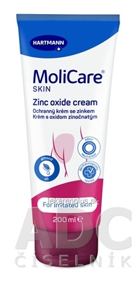 MoliCare SKIN Ochranný krém s obsahom zinku (fialová rada) 1x200 ml