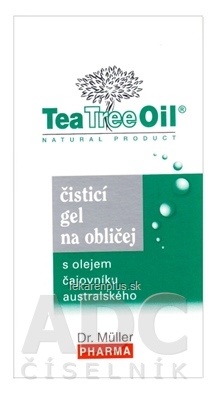 Dr. Müller Tea Tree Oil ČISTIACI GÉL NA TVÁR 1x200 ml