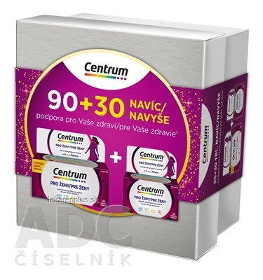 Centrum pre ženy (darčekové balenie) tbl 90+30 navyše (120 ks), 1x1 set