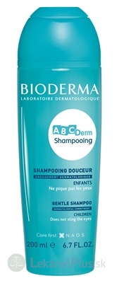 BIODERMA ABCDerm Šampón (V2) jemný, detský (inov.2019) 1x200 ml