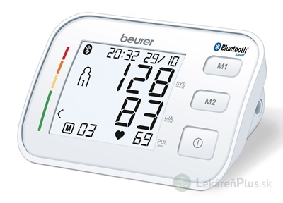 Beurer BM 57 Tlakomer ramenný manžeta 23-43 cm, Bluetooth 1x1 ks