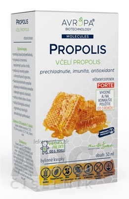 AVROPA PROPOLIS bylinné kvapky 1x50 ml