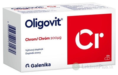 Oligovit Cr 200 µg cps (chróm) 1x60 ks