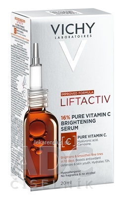 VICHY LIFTACTIV 16% VITAMIN C BRIGHTENING SERUM rozjasňujúce sérum 1x20 ml