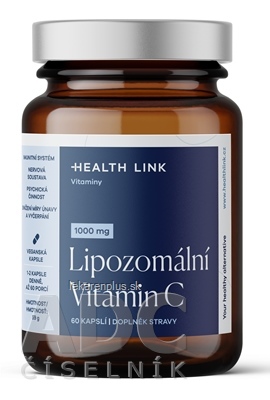 HEALTH LINK Lipozomálny vitamín C cps 1x60 ks