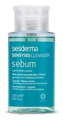 sesderma SENSYSES CLEANSER Sebum odličovač 1x200 ml