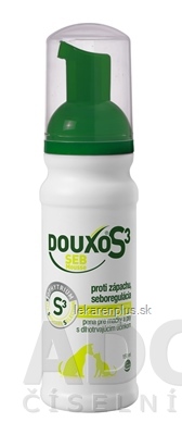 DOUXO S3 SEB Mousse pena pre mačky a psy 1x150 ml