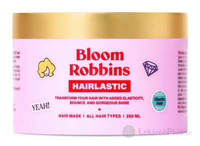 Bloom Robbins HAIRLASTIC HAIR MASK maska na podporu elasticity vlasov 1x250 ml