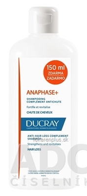 DUCRAY ANAPHASE+ Šampón doplnková starostlivosť pri vypadávaní vlasov 1x400 ml