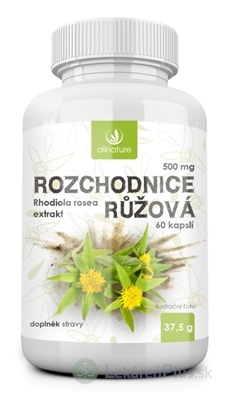 Allnature ROZCHODNICA RUŽOVÁ 500 mg cps 1x60 ks