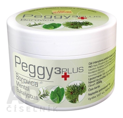 PEGGY 3PLUS Borovica gél 1x250 g