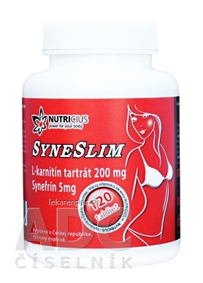 SYNESLIM synefrín + L-karnitín tbl 1x120 ks