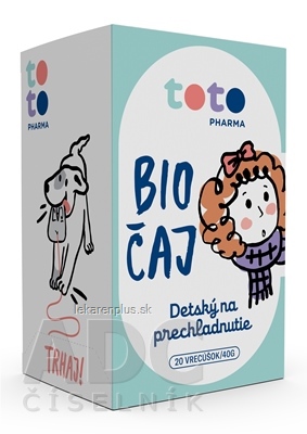 TOTO BIO ČAJ Detský na prechladnutie vrecúška 20x2 g (40 g)