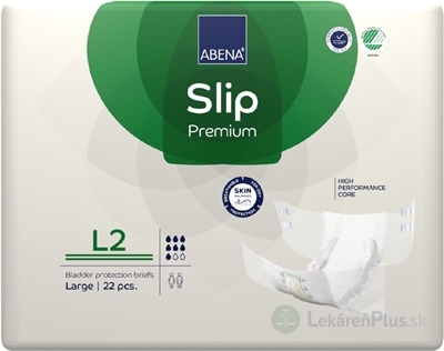 ABENA Slip Premium L2 plienkové nohavičky, boky 100-150 cm, savosť 3100 ml, 1x22 ks