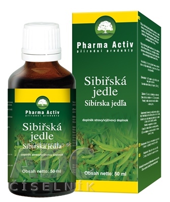 Pharma Activ Sibírska Jedľa kvapky 1x50 ml