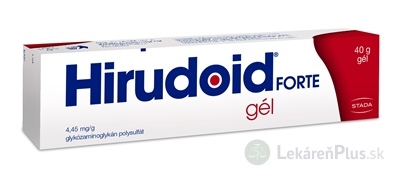 HIRUDOID FORTE gel (tuba Al) 1x40 g