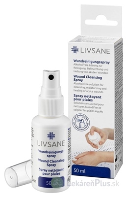 LIVSANE Čistiaci sprej na rany 1x50 ml