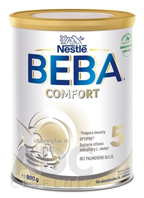 BEBA COMFORT 5 mliečna výživa pre malé deti (od ukonč. 24.mesiaca) 1x800 g