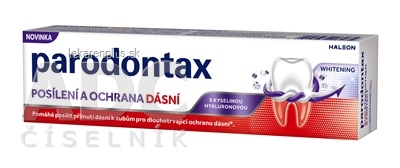 Parodontax Posilnenie a ochrana ďasien WHITENING zubná pasta 1x75 ml