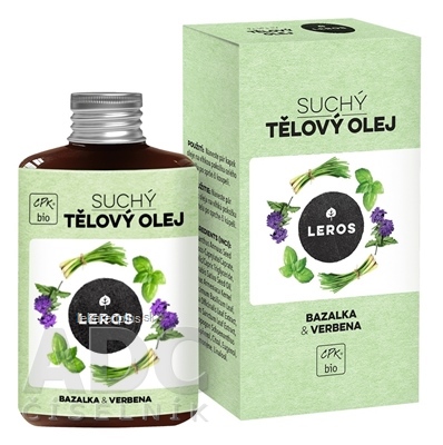 LEROS SUCHÝ TELOVÝ OLEJ BAZALKA & VERBENA 1x100 ml