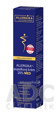 ALLERGIKA Pupalkový krém 20% MED 1x100 ml