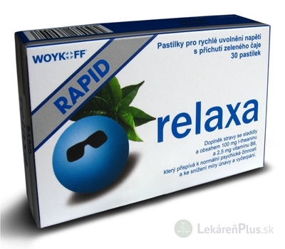 relaxa RAPID - Woykoff pastilky 1x30 ks