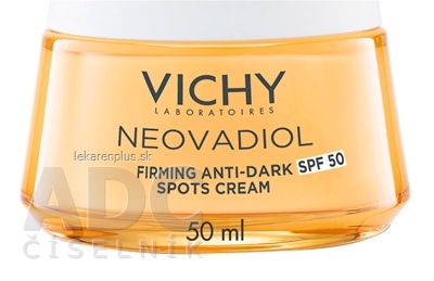 VICHY NEOVADIOL FIRMING ANTI-DARK SPOTS CREAM spevňujúci krém, proti tmavým škvrnám, s ochranným faktorom SPF 50, 1x50 ml