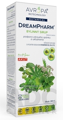 AVROPA DreamPharm bylinný sirup 1x200 ml