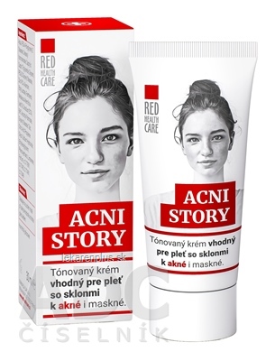 RED HEALTH CARE ACNI STORY tónovaný krém pre pleť so sklonom k akné 1x30 ml