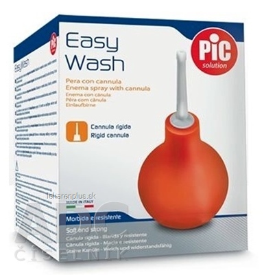 PiC Solution Easy Wash BALÓNIK klystírový veľ.č.6 (objem 224 ml ) s kanylou 1x1 ks