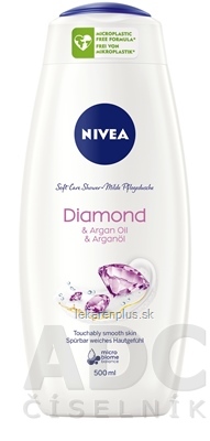 NIVEA Sprchový gél DIAMOND & Argan oil 1x500 ml