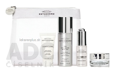 ESTHEDERM Cellular Revitalizačná minikolekcia Osmocl.cleanser 15ml+Cellular Water Mist 30ml+Age Proteom sérum 15ml+Lift Repair krém 30ml, 1x1 set