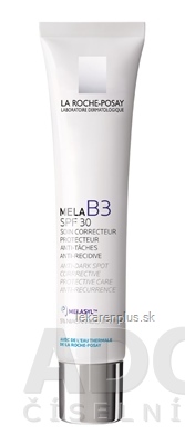 LA ROCHE-POSAY MELA B3 CORRECTEUR SPF 30 korekčný krém proti tmavým škvrnám s ochranným faktorom 1x40 ml