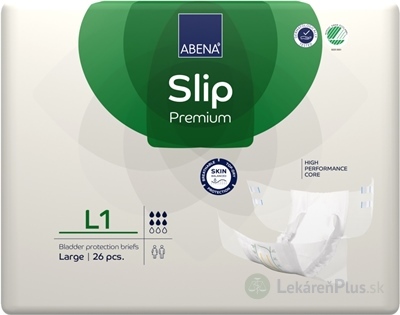 ABENA Slip Premium L1 plienkové nohavičky, boky 100-150 cm, savosť 2500 ml, 1x26 ks