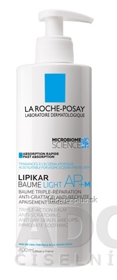 LA ROCHE-POSAY LIPIKAR BAUME LIGHT AP+ M relipidačný telový balzam 1x400 ml