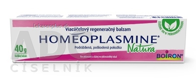 HOMEOPLASMINE Natura viacúčelový regeneračný balzam 1x40 g