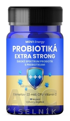 MOVit Probiotiká EXTRA STRONG cps 1x30 ks