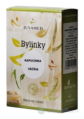 JUVAMED KAPUCÍNKA VÄČŠIA - PLOD CELÝ bylinný čaj sypaný 1x50 g