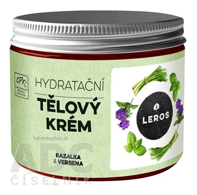 LEROS HYDRATAČNÝ TELOVÝ KRÉM BAZALKA & VERBENA 1x200 ml