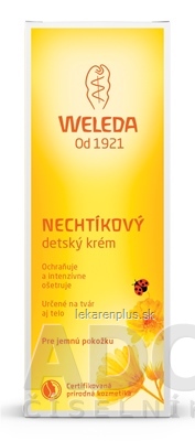 WELEDA NECHTÍKOVÝ detský krém na tvár a telo 1x75 ml