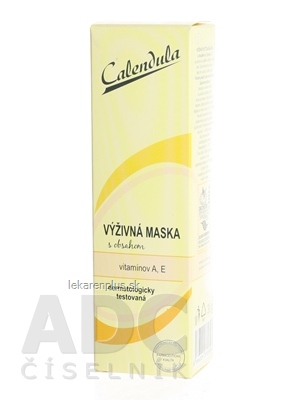 Calendula VÝŽIVNÁ MASKA krémová 1x30 g