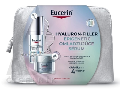 Eucerin Kazeta HYALURON-FILLER EPIGENETIC omladzujúce sérum 30 ml + nočný krém 20 ml (akcia 2024) 1x1 set